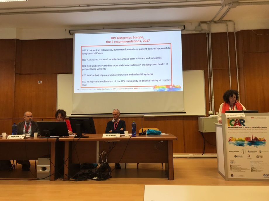 Congresso ICAR a Bari_Lunch meeting “HIV Outcomes ITALIA - Beyond Viral Suppression from Europe to Italy and back” HIV ICAR AIDS