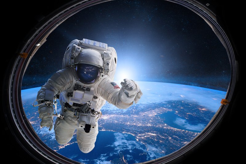 spazio astronauta